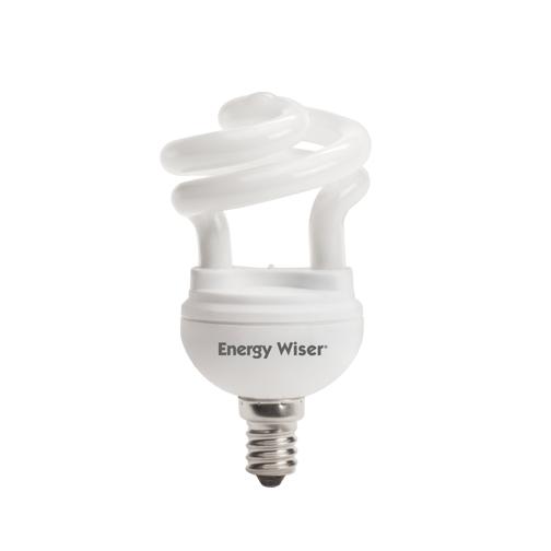 Warm White Bulbrite CF15C/WW/DM 15W 120V Energy Wiser Dimmable Compact Fluorescent Coil T3 Bulb 