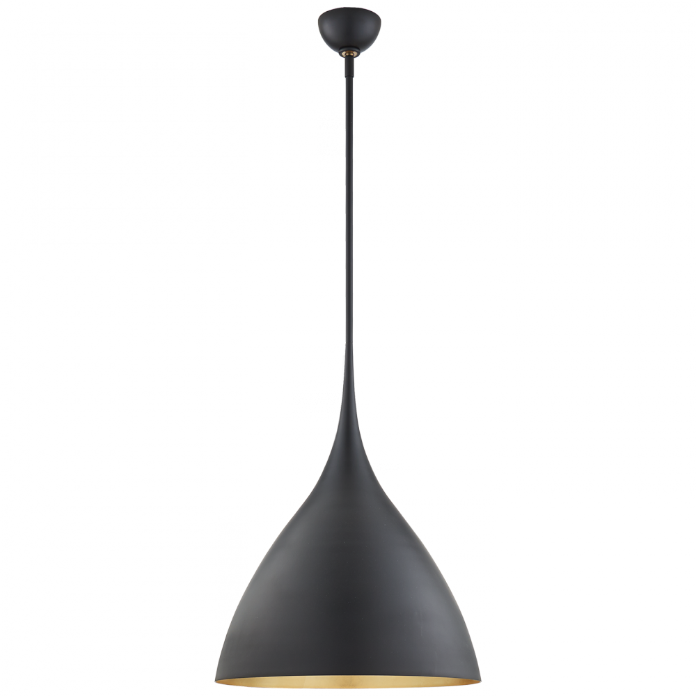 Agnes Medium Pendant ARN 5351MBK City Lights Detroit