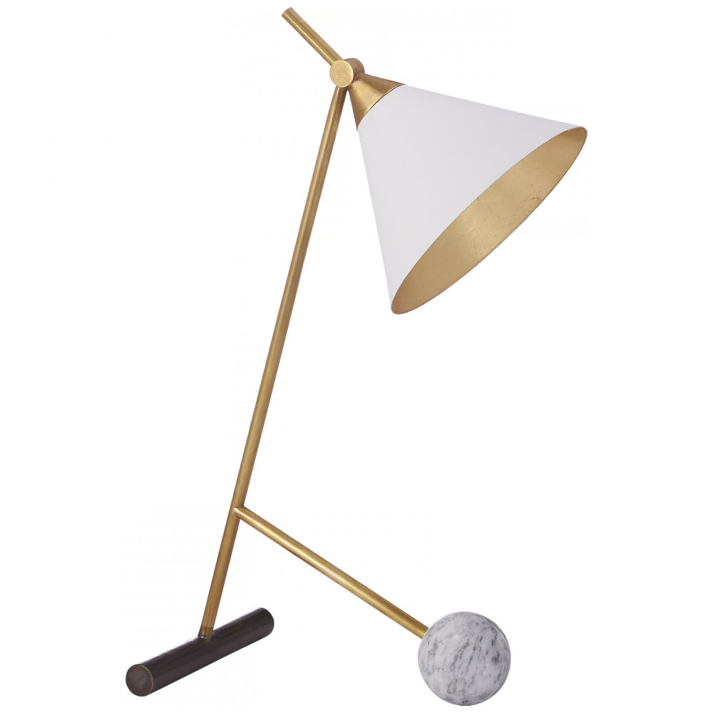Cleo Table Lamp KW 3410BZ AB City Lights Detroit