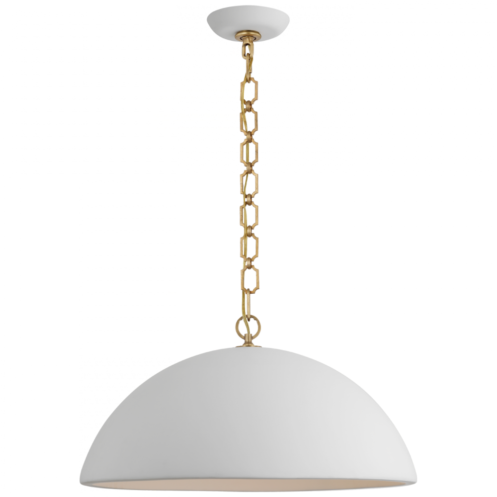 Elliot Extra Large Pendant SK 5354WHT City Lights Detroit