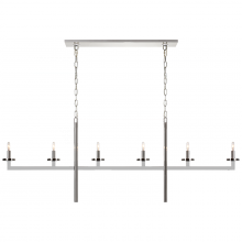 Visual Comfort & Co. Signature Collection KW 5203PN - Liaison Large Linear Chandelier