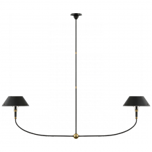 Visual Comfort & Co. Signature Collection TOB 5728BZ/HAB-BZ - Turlington XL Linear Chandelier