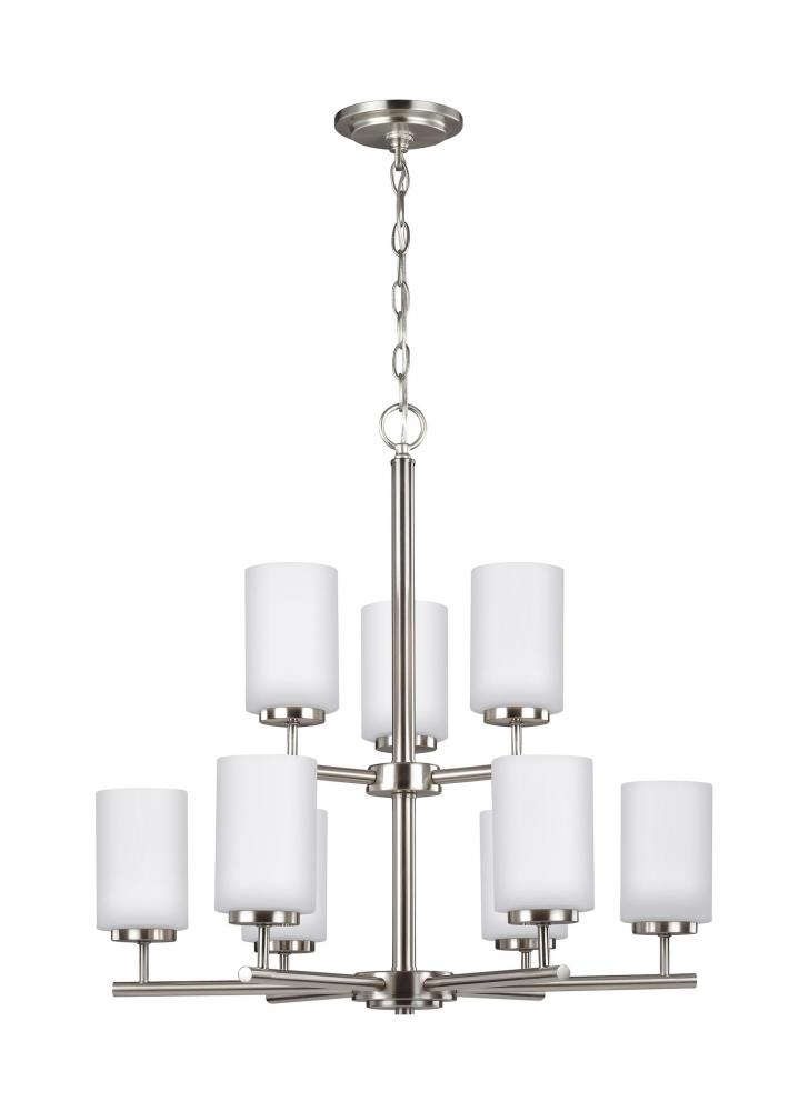 Oslo Nine Light Chandelier