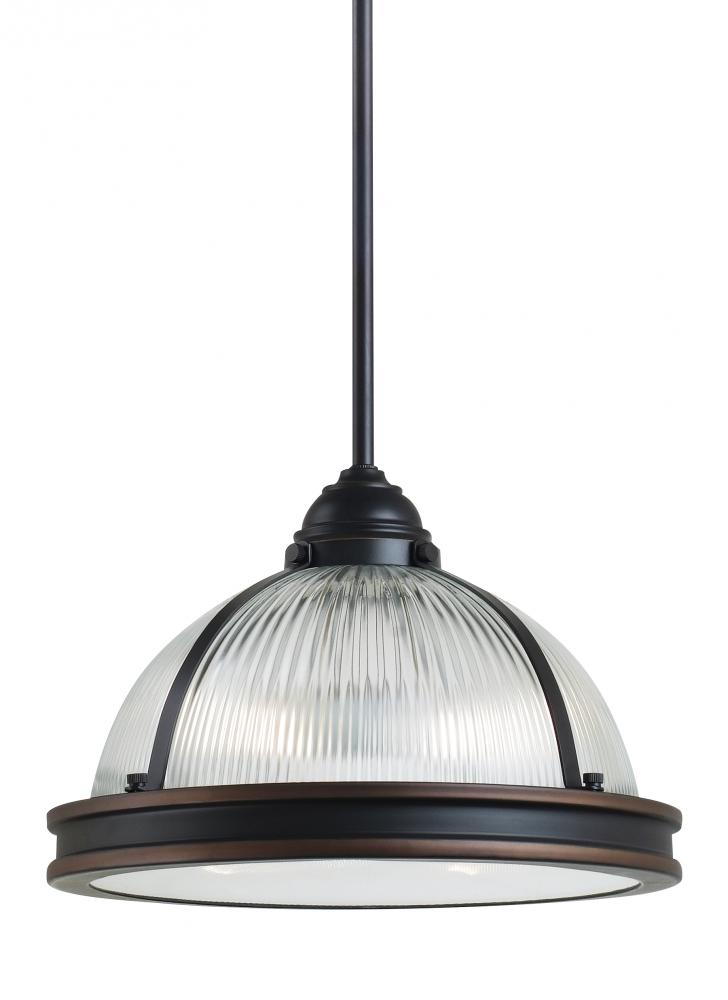 Pratt Street Prismatic Two Light Pendant