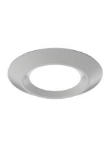 Generation Lighting - Seagull US 14520S-849 - 6in Traverse Lyte Round T24 3000K 90CRI Satin Nickel