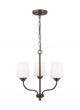 Generation Lighting - Seagull US 3102803-710 - Three Light Chandelier