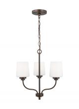 Generation Lighting - Seagull US 3102803EN3-710 - Three Light Chandelier