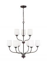 Generation Lighting - Seagull US 3102809-710 - Nine Light Chandelier