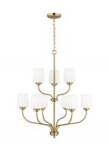 Generation Lighting - Seagull US 3102809-848 - Nine Light Chandelier
