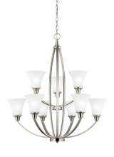 Generation Lighting - Seagull US 3113209EN3-962 - Nine Light Chandelier