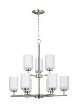 Generation Lighting - Seagull US 31162-962 - Oslo Nine Light Chandelier