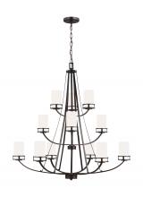 Generation Lighting - Seagull US 3121612EN3-710 - Twelve Light Chandelier