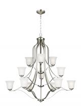Generation Lighting - Seagull US 3139012-962 - Emmons Twelve Light Chandelier