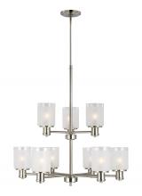 Generation Lighting - Seagull US 3139809-962 - Norwood Nine Light Chandelier