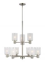 Generation Lighting - Seagull US 3139809-962 - Nine Light Chandelier