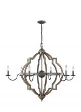 Generation Lighting - Seagull US 3224906-846 - Six Light Chandelier