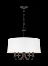 Generation Lighting - Seagull US 3320205-710 - Five Light Shade Chandelier