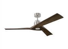 Generation Lighting - Seagull US 3ALMSM52BS - Alma 52 Inch Indoor/Outdoor Energy Star Smart Ceiling Fan