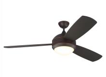 Generation Lighting - Seagull US 3DIR58RBD-V1 - Discus 58" Ceiling Fan