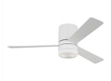 Generation Lighting - Seagull US 3ERHR52RZWD - Era 52 Inch Indoor/Outdoor LED Dimmable Hugger Ceiling Fan