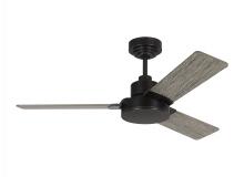 Generation Lighting - Seagull US 3JVR44AGP - Jovie 44" Indoor/Outdoor Aged Pewter Ceiling Fan with Wall Control and Manual Reversible Motor
