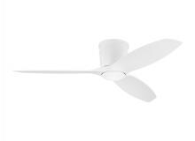 Generation Lighting - Seagull US 3TTHR52RZWD - Titus 52 Inch Indoor/Outdoor Integrated LED Dimmable Hugger Ceiling Fan