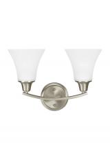 Generation Lighting - Seagull US 4413202EN3-962 - Two Light Wall / Bath