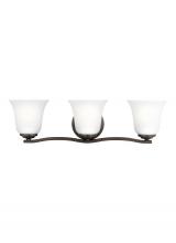Generation Lighting - Seagull US 4439003-710 - Emmons Three Light Wall / Bath