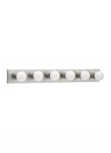 Generation Lighting - Seagull US 4739-98 - Center Stage Six Light Wall / Bath