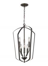 Generation Lighting - Seagull US 5134906EN-710 - Medium Six Light Hall / Foyer