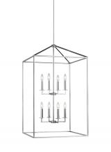 Generation Lighting - Seagull US 5315008-05 - Perryton transitional 8-light indoor dimmable extra large ceiling pendant hanging chandelier light i