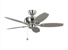 Generation Lighting - Seagull US 5CQM44BS - Centro 44 - Brushed Steel