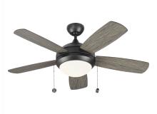 Generation Lighting - Seagull US 5DIC44AGPD-V1 - Discus 44" Ceiling Fan