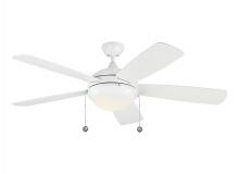 Generation Lighting - Seagull US 5DIC52WHD-V1 - Discus 52" Ceiling Fan