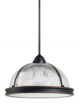 Generation Lighting - Seagull US 65062-715 - Pratt Street Prismatic Three Light Pendant