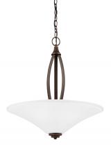 Generation Lighting - Seagull US 6613203EN3-715 - Three Light Pendant