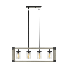 Generation Lighting - Seagull US 6613304-803 - Dunning Four Light Island Pendant