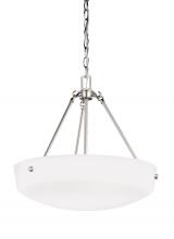 Generation Lighting - Seagull US 6615203-962 - Three Light Pendant