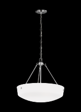 Generation Lighting - Seagull US 6615203EN3-05 - Three Light Pendant