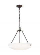 Generation Lighting - Seagull US 6615203EN3-710 - Three Light Pendant
