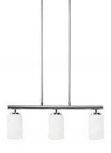 Generation Lighting - Seagull US 66160-05 - Oslo Three Light Island Pendant
