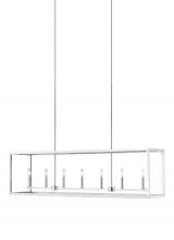 Generation Lighting - Seagull US 6634507-962 - Long Seven Light Island Pendant