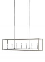 Generation Lighting - Seagull US 6634507EN-872 - Long Seven Light Island Pendant