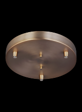 Generation Lighting - Seagull US 7449403-848 - Three Light Cluster Canopy