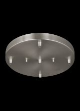 Generation Lighting - Seagull US 7449405-962 - Multi-Port Canopy Five Light Cluster