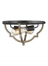 Generation Lighting - Seagull US 7524902-846 - Socorro Two Light Flush Mount