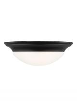 Generation Lighting - Seagull US 75436EN3-112 - Three Light Ceiling Flush Mount