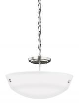 Generation Lighting - Seagull US 7715202-962 - Two Light Semi-Flush Convertible Pendant