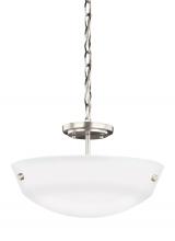 Generation Lighting - Seagull US 7715202EN3-962 - Two Light Semi-Flush Convertible Pendant