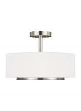 Generation Lighting - Seagull US 7728002EN3-962 - Two Light Semi-Flush Convertible Pendant